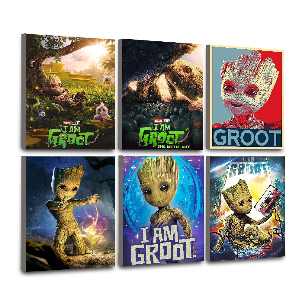 Resin Art Wall - Mar Cute G-Groot lassic Cover Diamond
