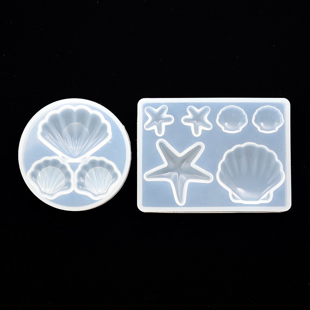 Silicone Mold Ocean - Shell Beads Pendant Silicone Mold Resin