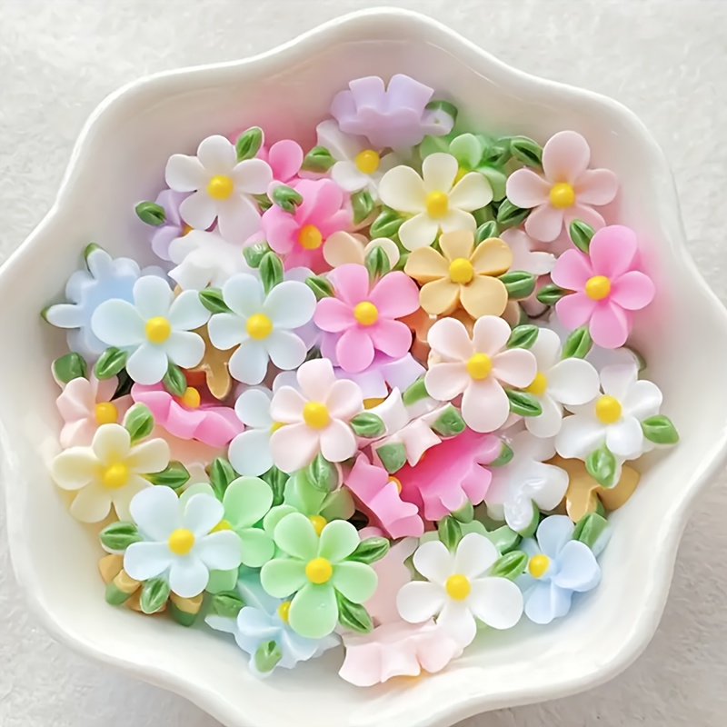 Resin Art Use - 20pcs Resin Mini Flower and Leaf