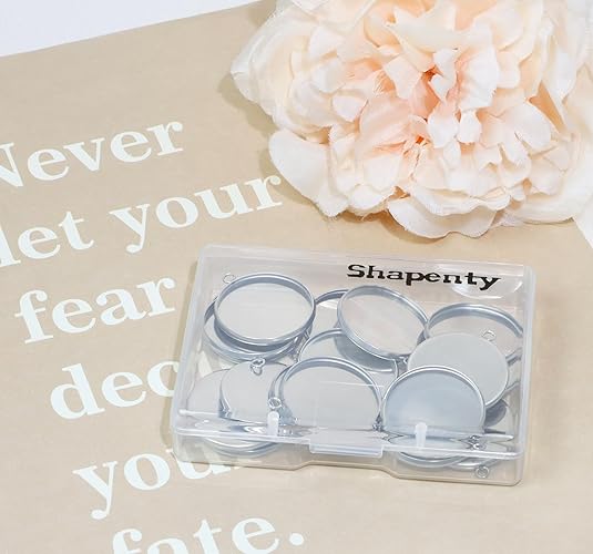 20 Pieces Stainless Steel Roun - Resin Art Keychain 评论和价格