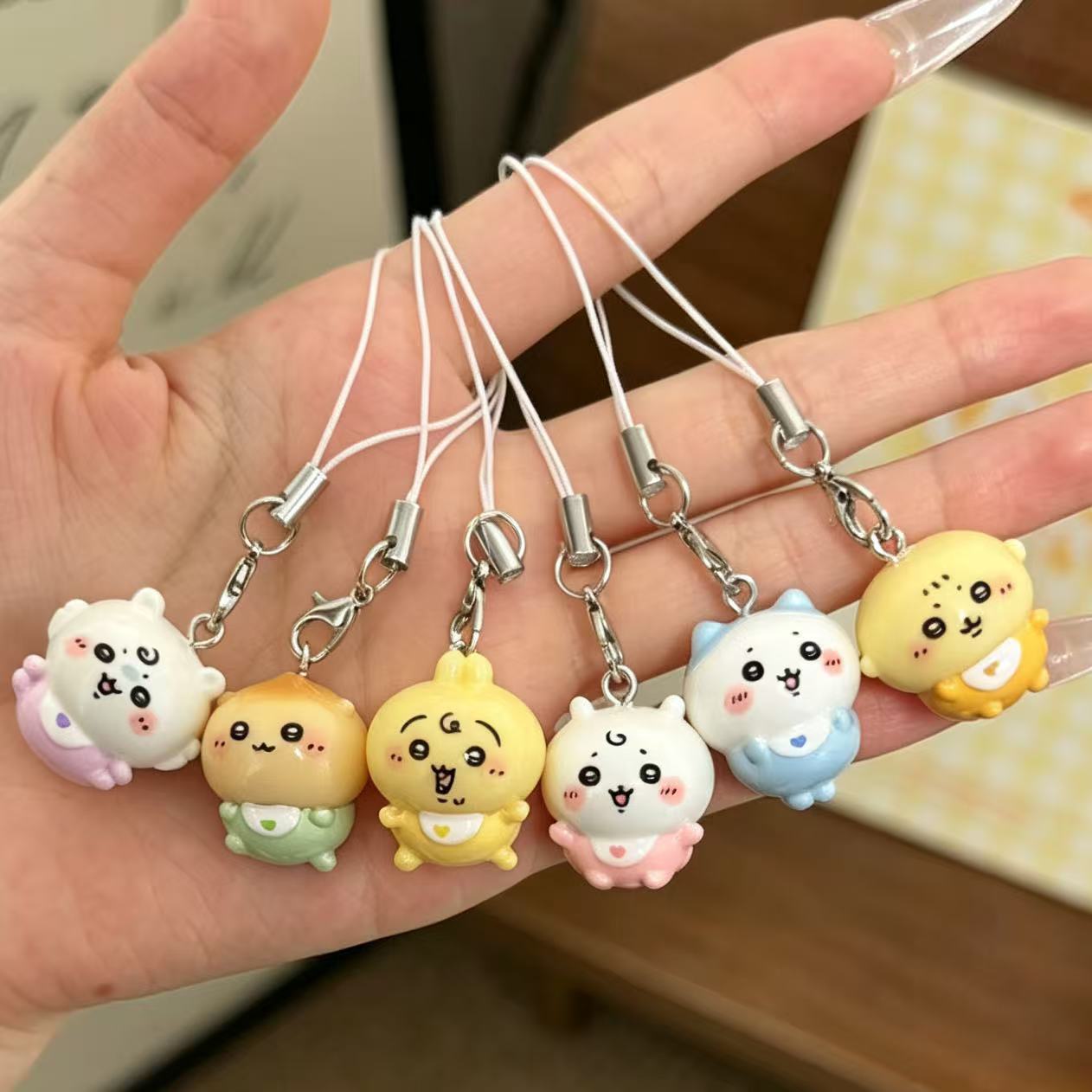 Kawaii Tiny Resin Pendant Cute - Resin Art Keychain 评论和价格