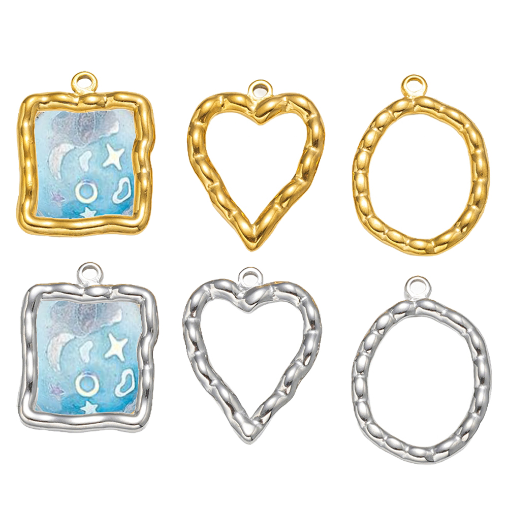 5pcs Stainless Steel Heart Rou - Resin Art Supplies 评论和价格