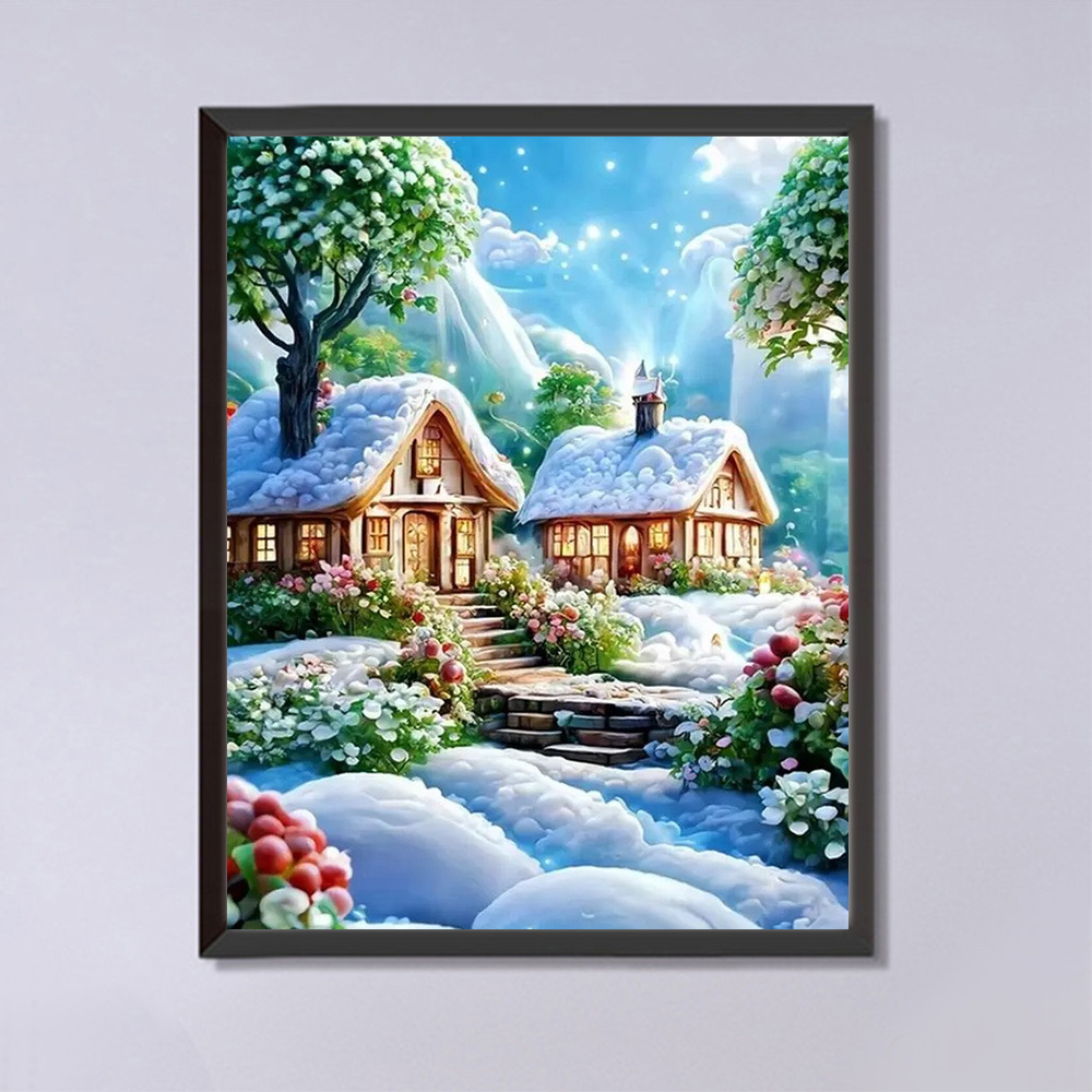 Evershine House Diamond Painti - Resin Art Wall 评论和价格