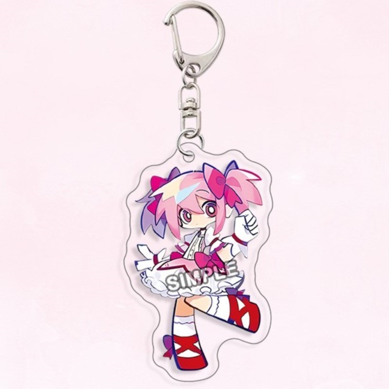 Puella Magi Madoka Magica Kana - Resin Art Keychain 评论和价格