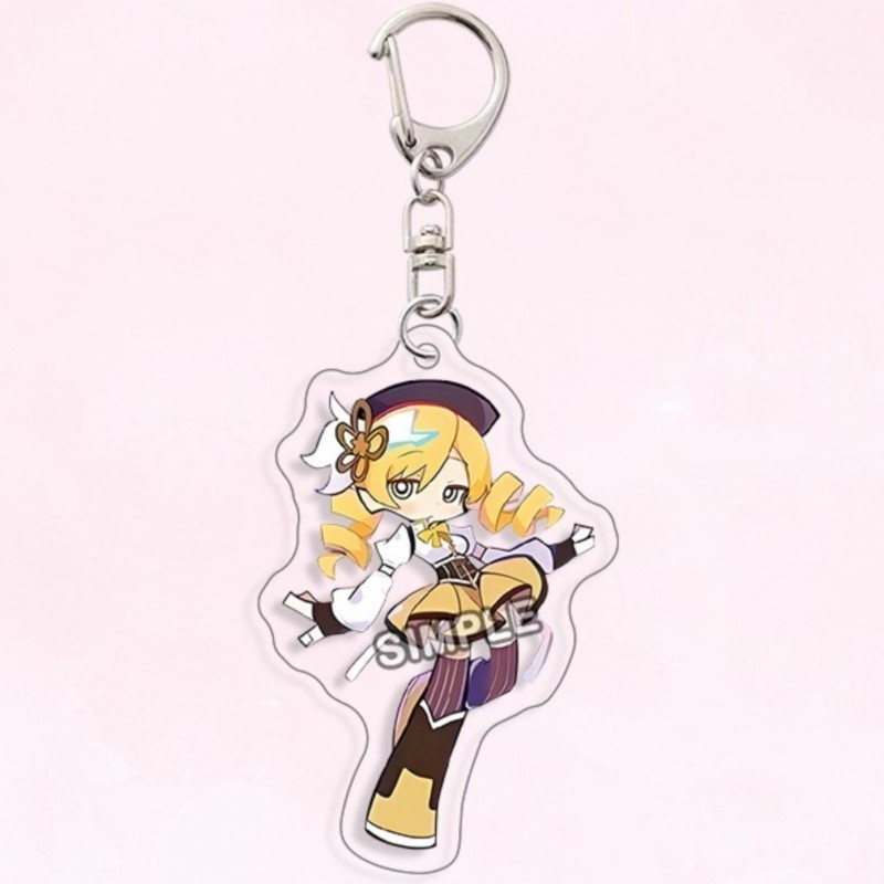 Puella Magi Madoka Magica Kana - Resin Art Keychain 评论和价格