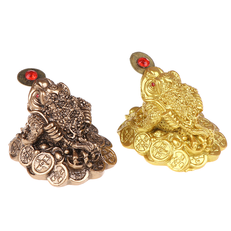 Feng Shui Toad Money LUCKY For - Resin Art Table Top 评论和价格