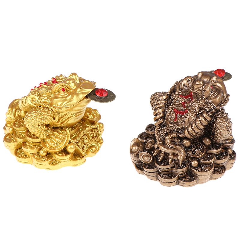 Feng Shui Toad Money LUCKY For - Resin Art Table Top 评论和价格