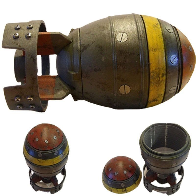 New Mini Nuke Bomb Storage Box - Resin Art Table Top 评论和价格