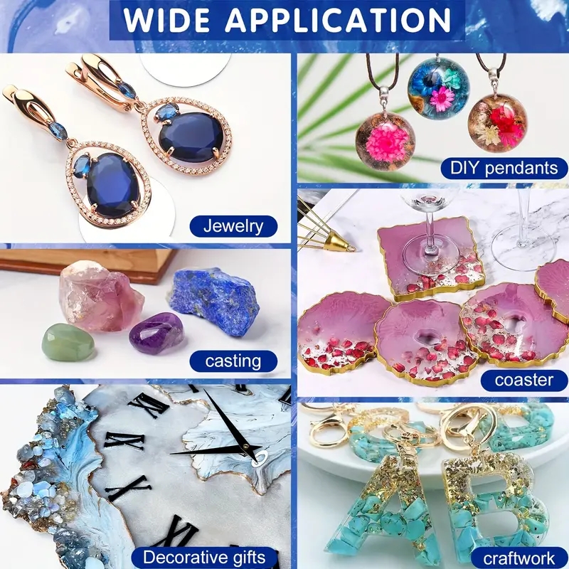 Crystal Clear Epoxy Resin Kit  - Resin Art Table Top 评论和价格