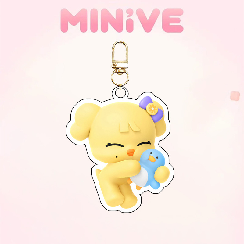 Ive Minivek Kpop Group Idol Ac - Resin Art Keychain 评论和价格