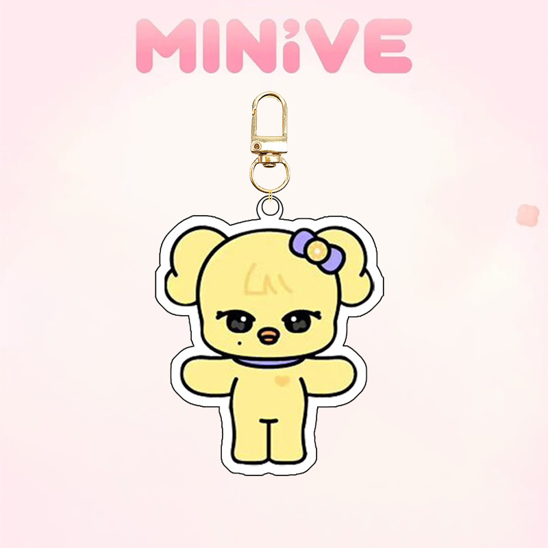 Ive Minivek Kpop Group Idol Ac - Resin Art Keychain 评论和价格