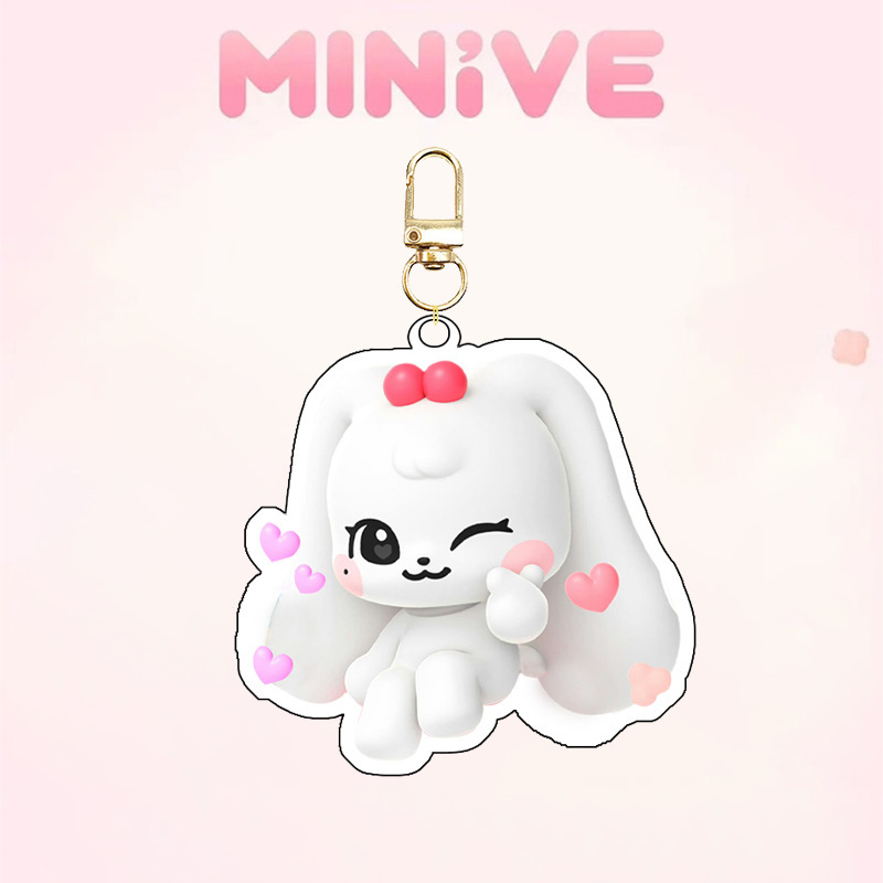 Ive Minivek Kpop Group Idol Ac - Resin Art Keychain 评论和价格