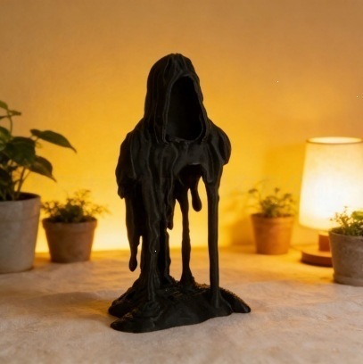 Creative Melting Death Statue  - Resin Art Use 评论和价格