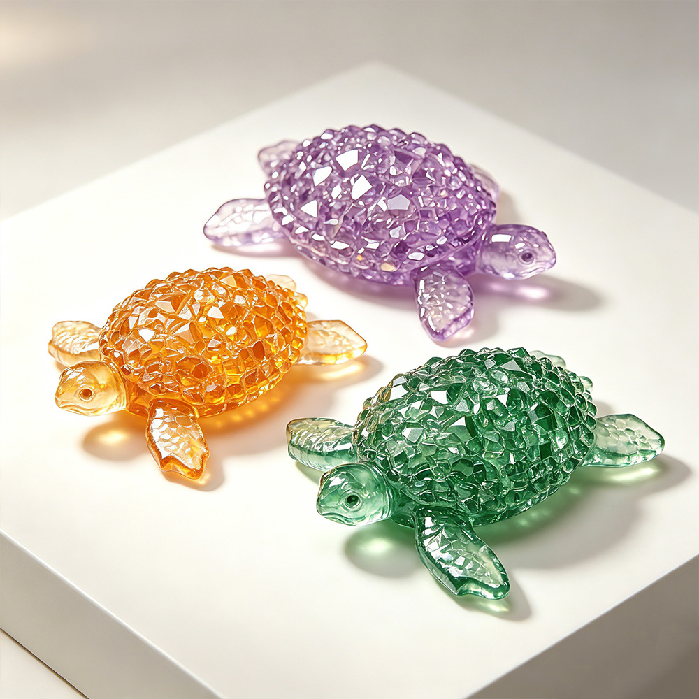 Diamond Cut Healing Sea Turtle - Silicone Mold Ocean 评论和价格