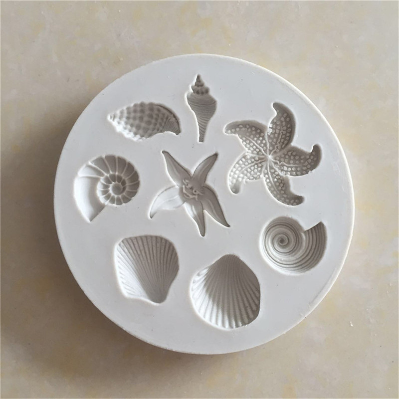 New【Ocean Biological Conch Sea - Silicone Mold Ocean 评论和价格