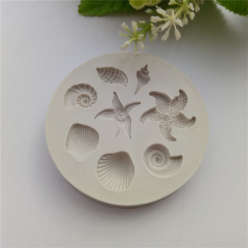 New【Ocean Biological Conch Sea - Silicone Mold Ocean 评论和价格