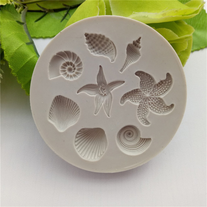 New【Ocean Biological Conch Sea - Silicone Mold Ocean 评论和价格