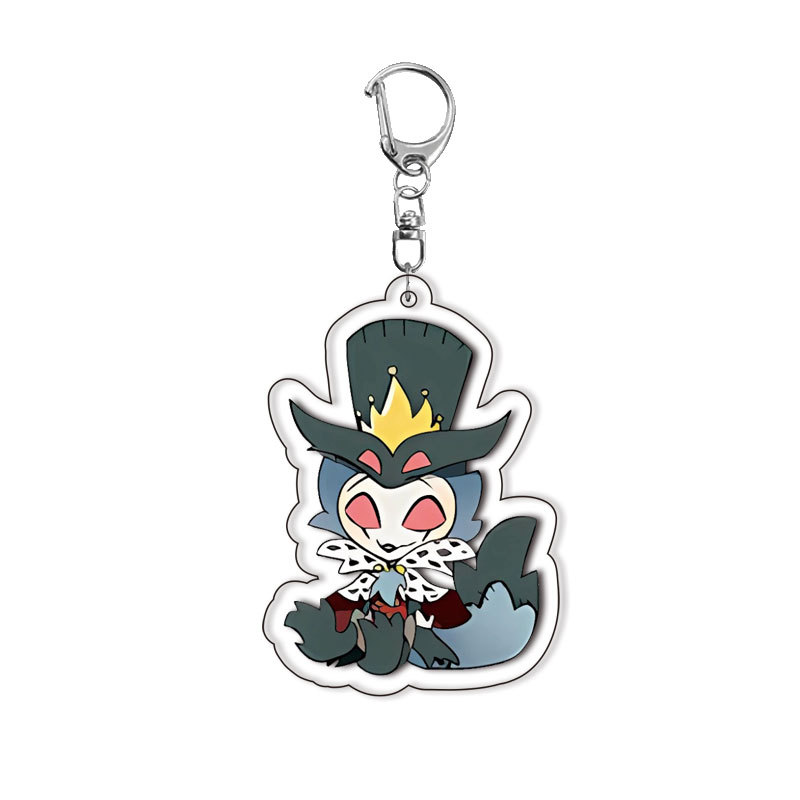 Hazbin Hotel New Acrylic Popul - Resin Art Keychain 评论和价格
