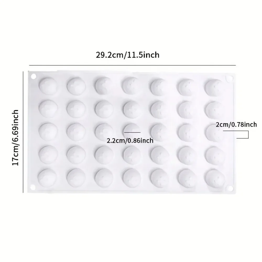 Multi-purpose Mini Round Ball  - Silicone Mold Ocean 评论和价格