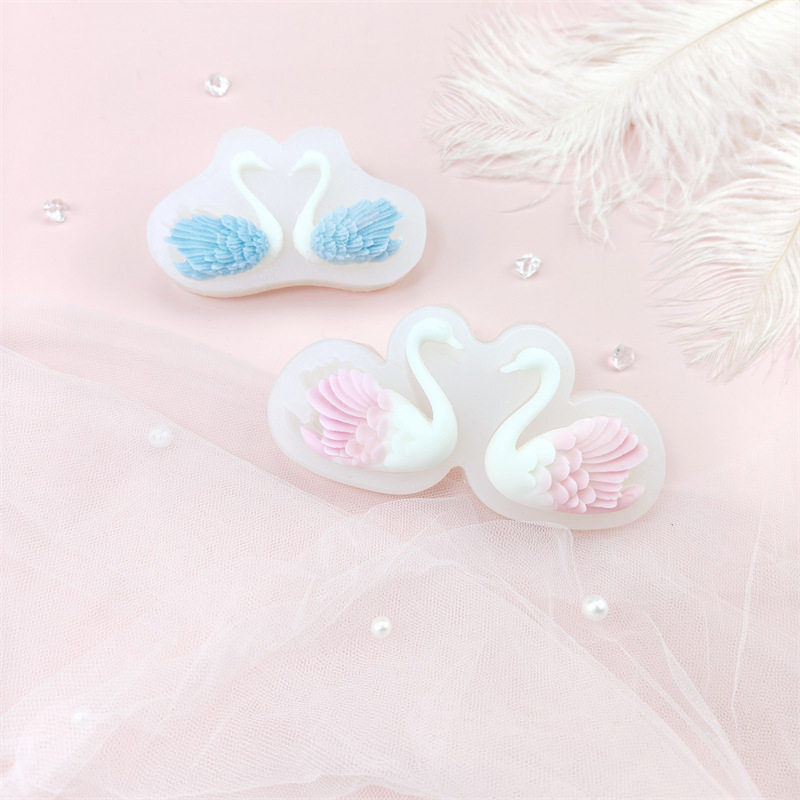 Swan Pair Combination Silicone - Silicone Mold Ocean 评论和价格