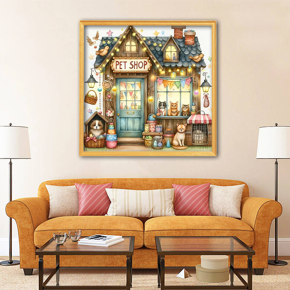 1pc frameless  5D Diamond Pain - Resin Art Wall 评论和价格