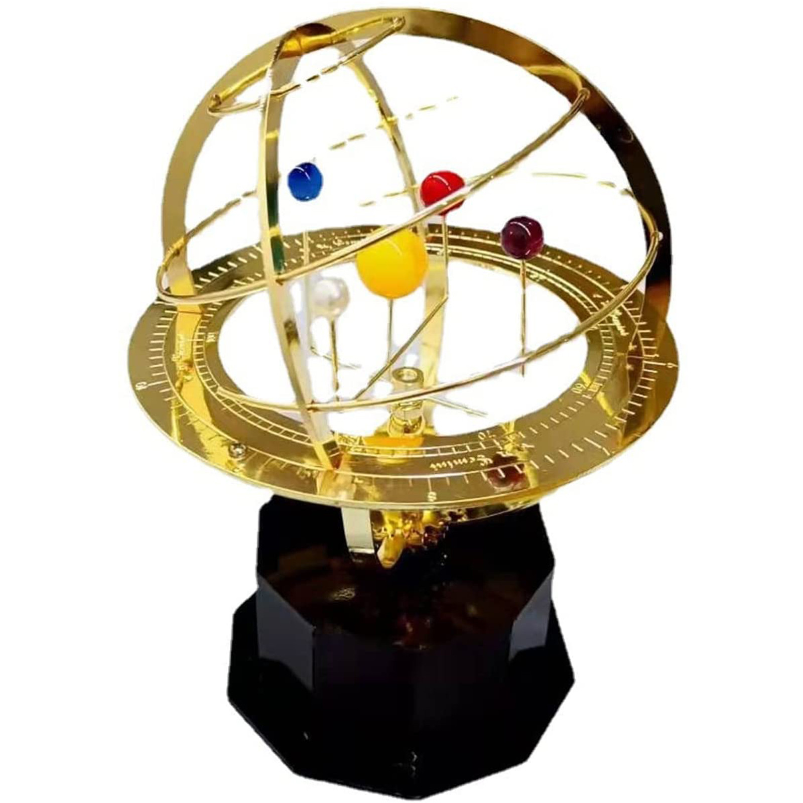 Rotating Solar System Metal Or - Resin Art Table Top 评论和价格