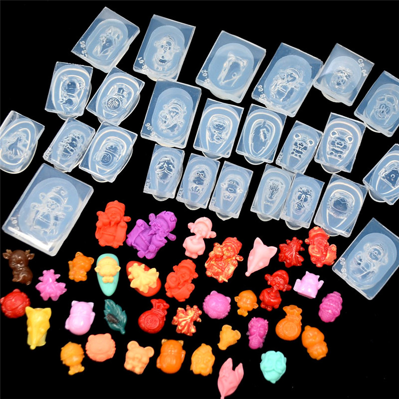 SNASAN 3D Cute Goldfish The Go - Silicone Mold Ocean 评论和价格
