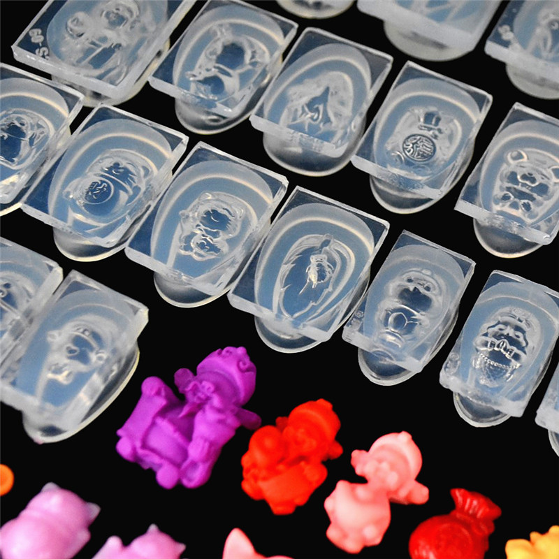 SNASAN 3D Cute Goldfish The Go - Silicone Mold Ocean 评论和价格