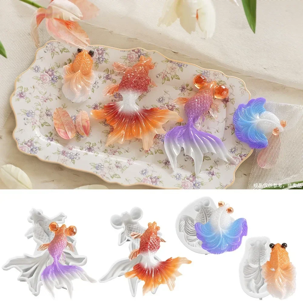 2026 Koi Fish Silicone Resin M - Silicone Mold Ocean 评论和价格