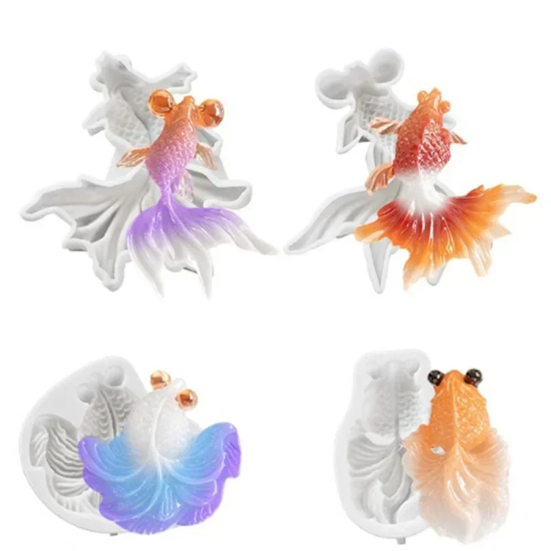 2026 Koi Fish Silicone Resin M - Silicone Mold Ocean 评论和价格