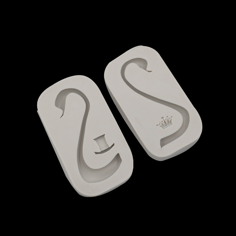 2PCS/SET DIY Swan Neck Feather - Silicone Mold Ocean 评论和价格