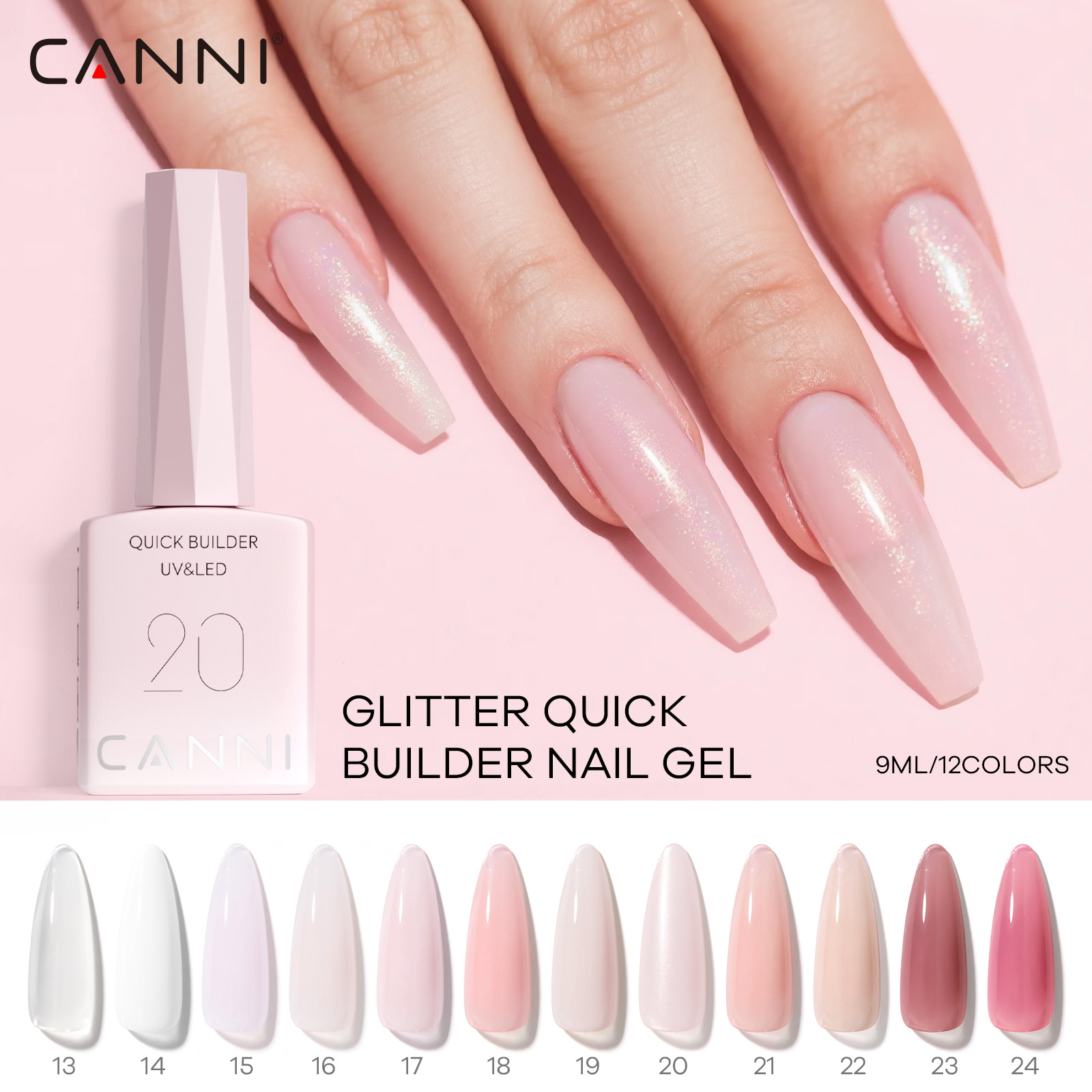 CANNI UV Construction Gel Fast - Resin Art Use 评论和价格