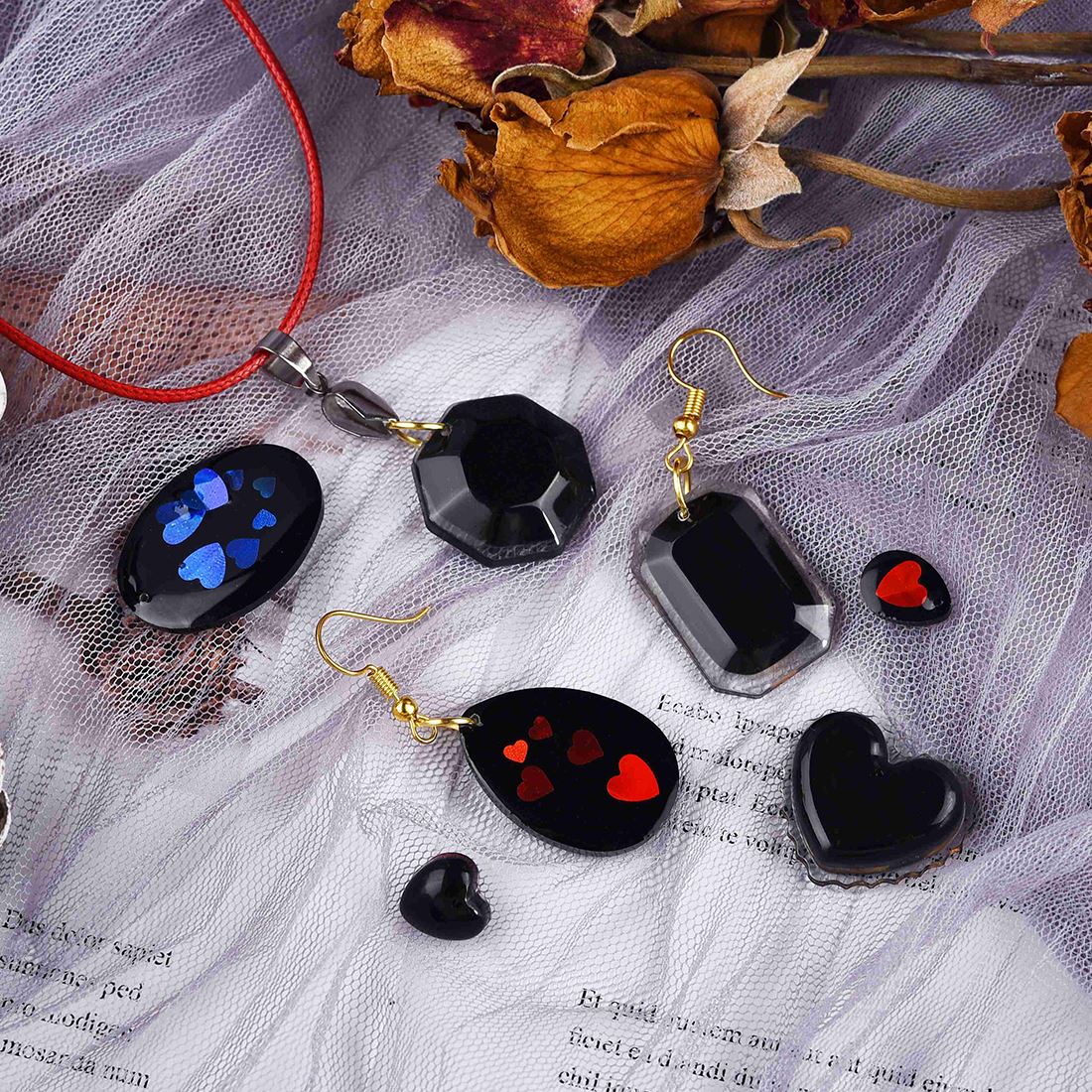 Pendant Silicone Mold Round He - Silicone Mold Ocean 评论和价格
