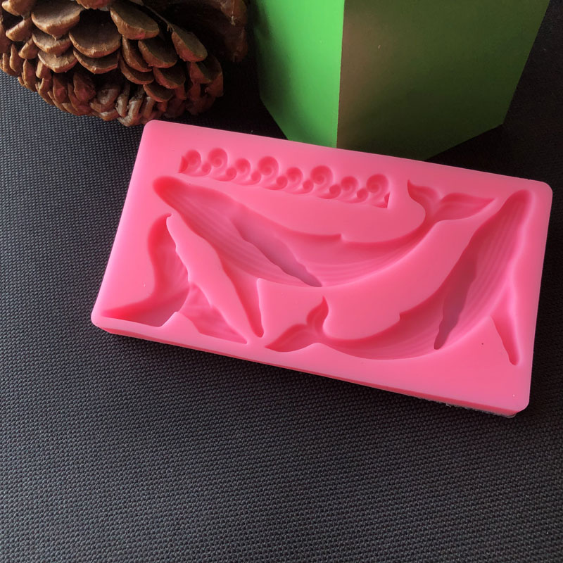 DIY Whale Silicone Mold Ocean  - Silicone Mold Ocean 评论和价格