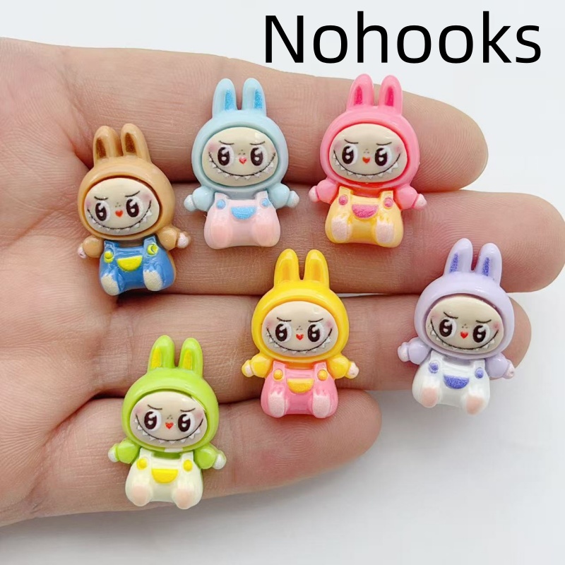 10Pcs Kawaii Rabbit Strawberry - Resin Art Keychain 评论和价格