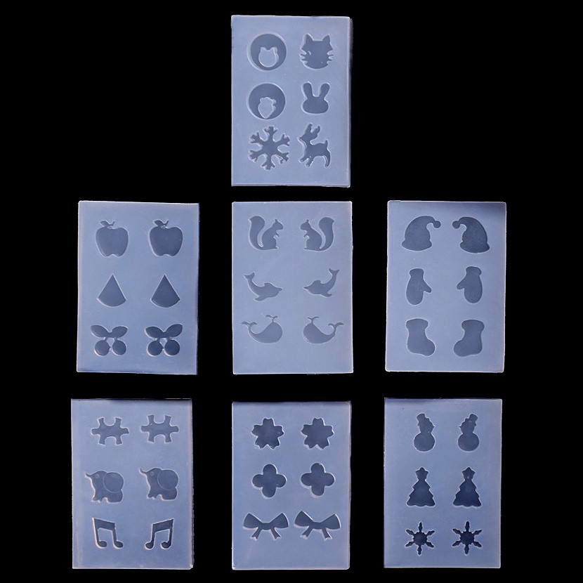 SNASAN Earrings Beads Cute Cha - Silicone Mold Ocean 评论和价格