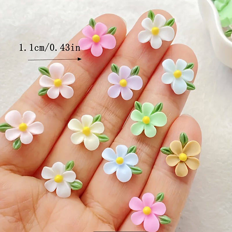 20pcs Resin Mini Flower and Le - Resin Art Use 评论和价格