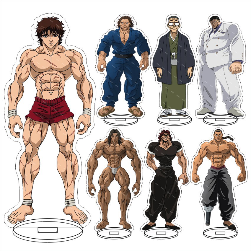 Grappler Baki Baki Hanma Acryl - Resin Art Toys 评论和价格