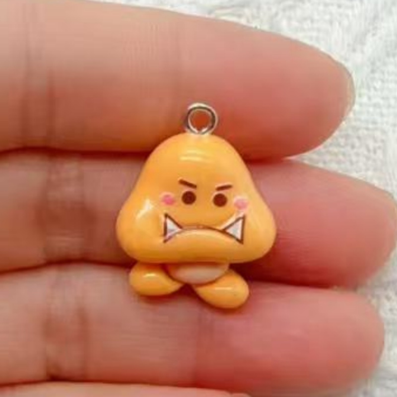 10pcs resin cartoon pendant, D - Resin Art Handmade 评论和价格