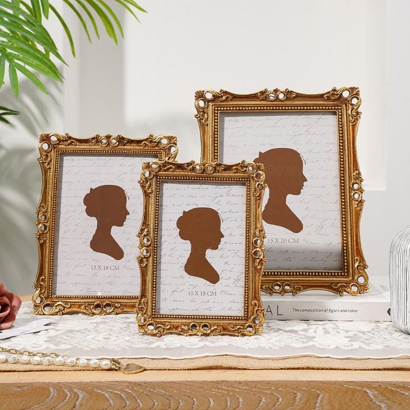 Retro Picture Frame,Mini Antiq - Resin Art Table Top 评论和价格