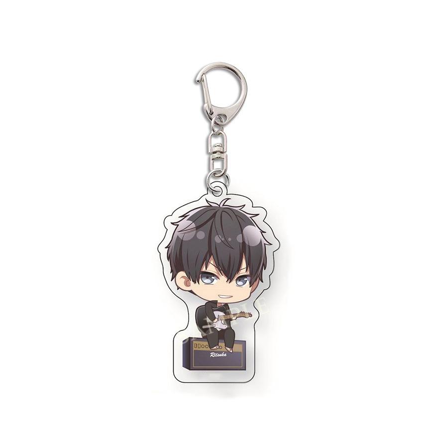 Given Acrylic Keychain Bag Cha - Resin Art Keychain 评论和价格