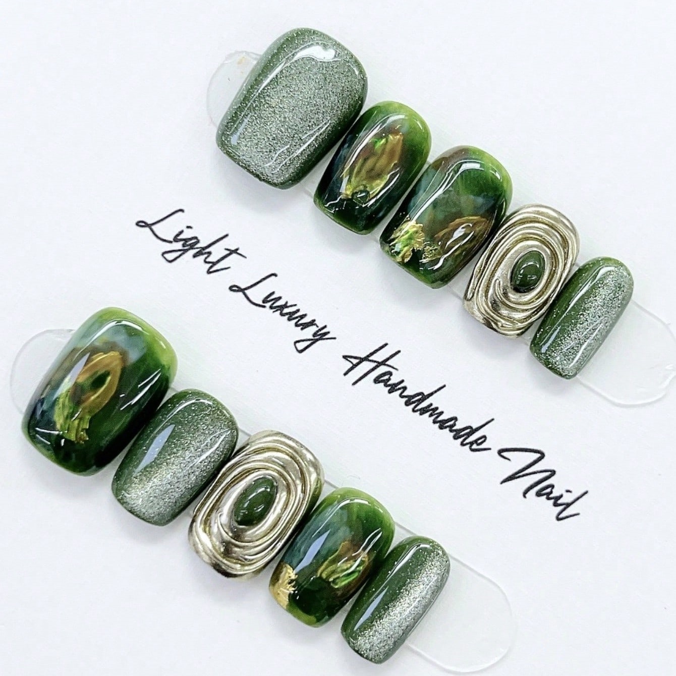10pcs Pure Hand Pressed Short  - Resin Art Use 评论和价格